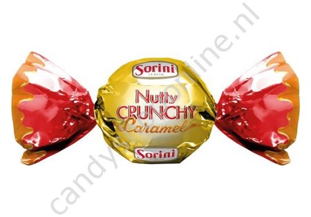 Sorini Chocolade Kogels Nutty Crunchy Caramel 200gr.±14st.
