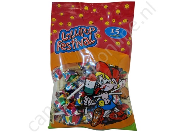 Crest Lolliepop Festival zak 15 stuks