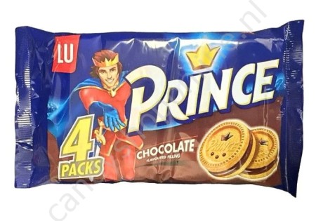 Lu Prince Bisquits Chocolate 4x60 gram