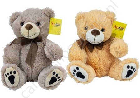 Sunkid Pluche Beer assorti 25cm..met snoepzak