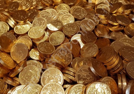 Crest Chocolade Munten puntzak 80gram