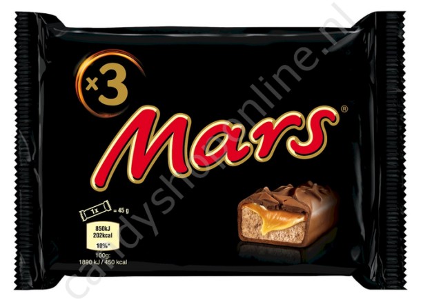 Mars 3pck 135gr.
