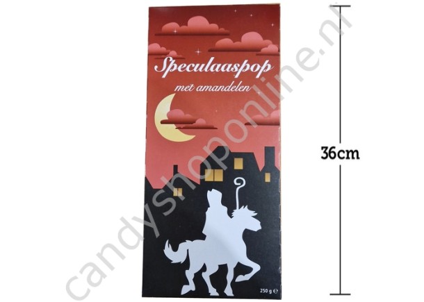 Speculaaspop met Amandelen 250 gram