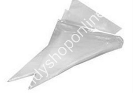 Puntzak Transparant 500gr Formaat 25x46cm 50my