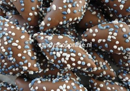Olivers Chocolade Spekjes Blauw