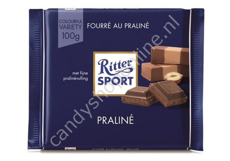  Ritter Sport Praline Nougat 100gr. 