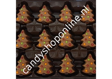 Kerstboom melk Bakje 7 stuks