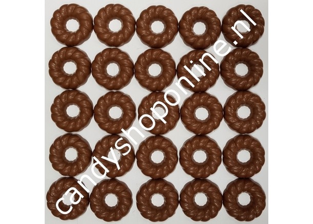 Kerstkransjes massief melk Bakje 15 stuks