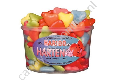Haribo Silo Schuim Harten 150st.