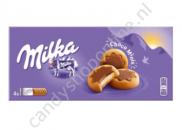Milka Choco Mini's 4x6st.150 gram
