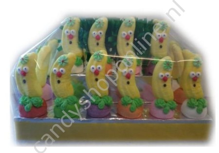 Bananen Snoeptaart 24 stuks