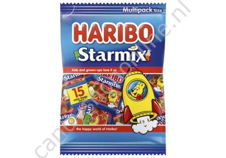 Haribo Starmix Multipack 15 Mini Bags 375gr.