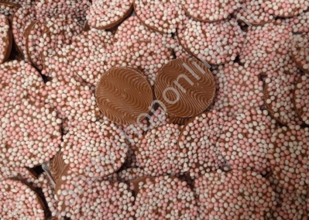 Olivers Chocolade flikken roze